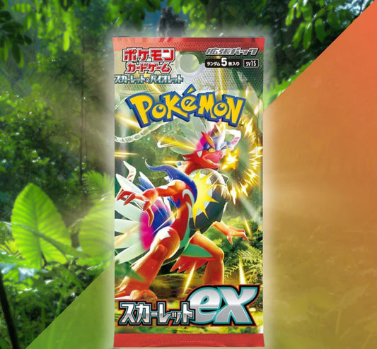 Pokemon Scarlet Ex Japanese Booster Pack