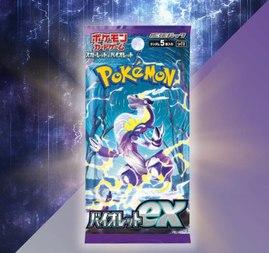 Pokemon Violet ex Japanese Booster Pack